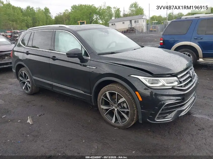 2024 Volkswagen Tiguan 2.0T Sel R-Line VIN: 3VV4B7AX1RM196915 Lot: 42245957
