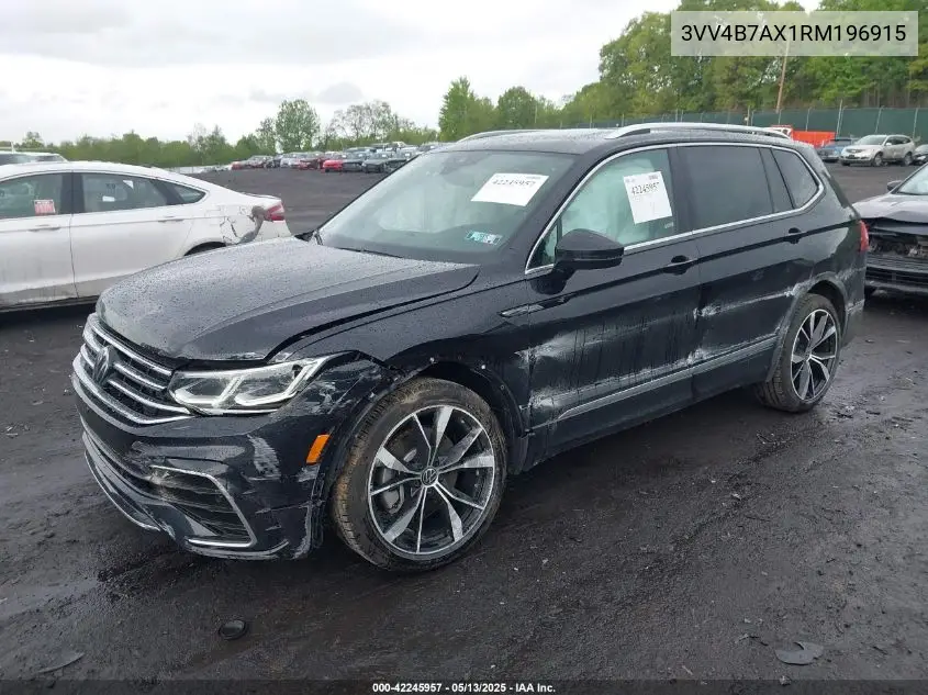 2024 Volkswagen Tiguan 2.0T Sel R-Line VIN: 3VV4B7AX1RM196915 Lot: 42245957