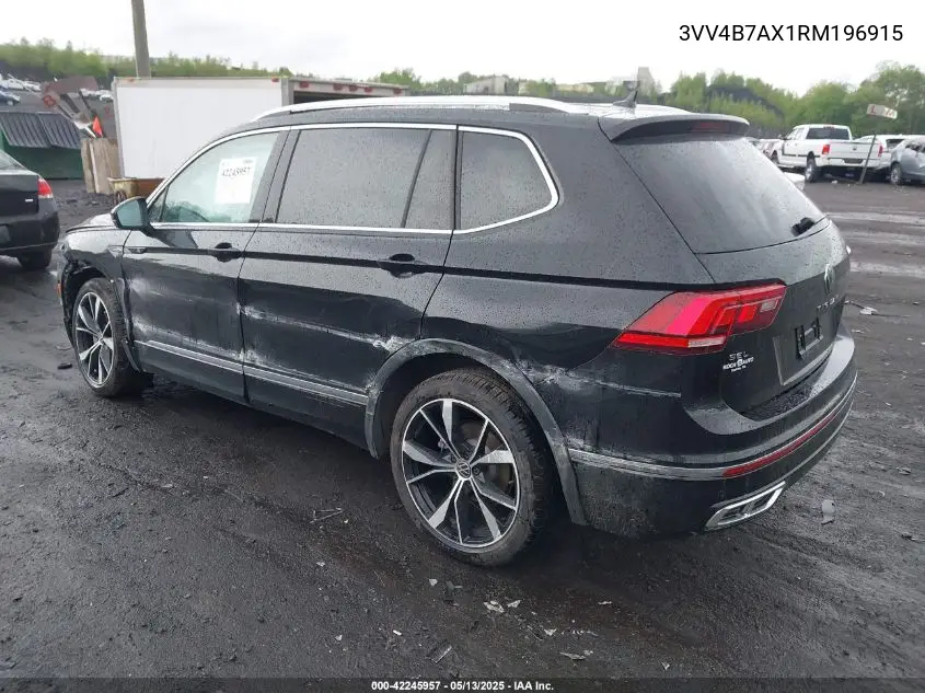 2024 Volkswagen Tiguan 2.0T Sel R-Line VIN: 3VV4B7AX1RM196915 Lot: 42245957