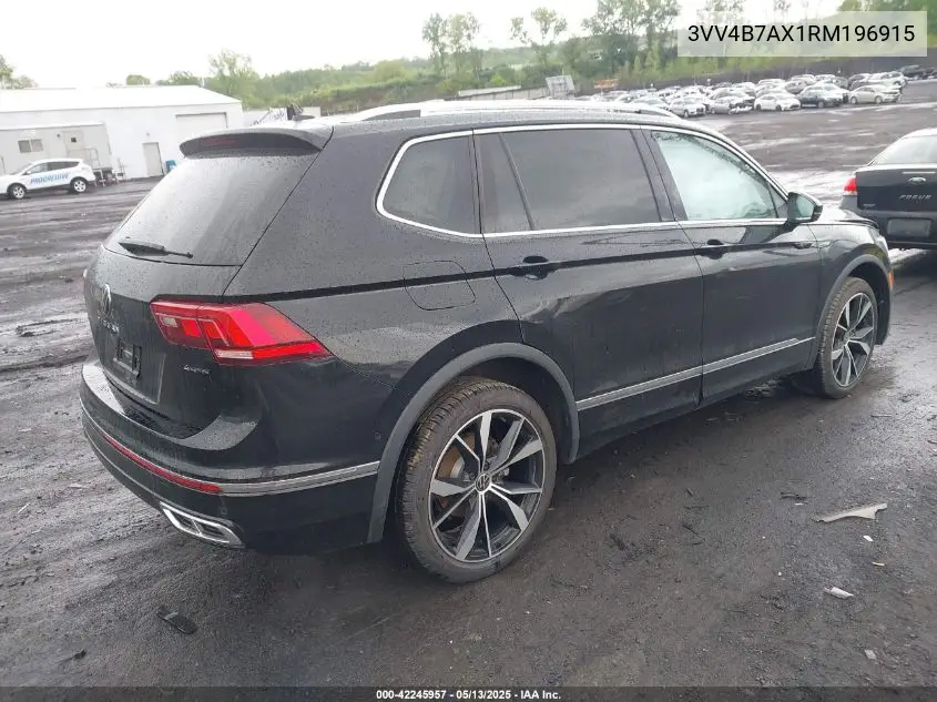 2024 Volkswagen Tiguan 2.0T Sel R-Line VIN: 3VV4B7AX1RM196915 Lot: 42245957