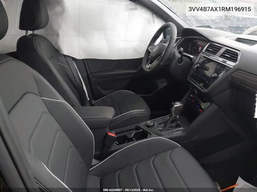 2024 Volkswagen Tiguan 2.0T Sel R-Line VIN: 3VV4B7AX1RM196915 Lot: 42245957
