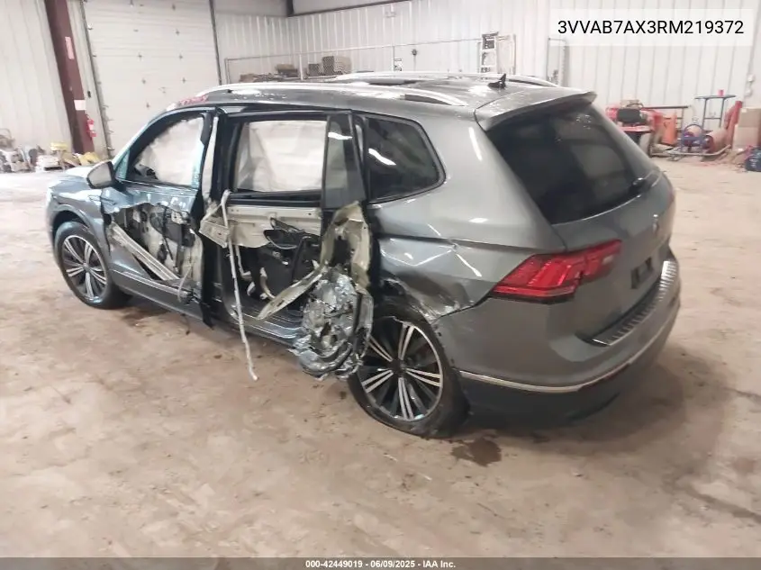 2024 Volkswagen Tiguan 2.0T Wolfsburg Edition VIN: 3VVAB7AX3RM219372 Lot: 42449019