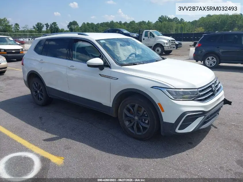 2024 Volkswagen Tiguan 2.0T Se/2.0T Wolfsburg Edition VIN: 3VV2B7AX5RM032493 Lot: 42603503