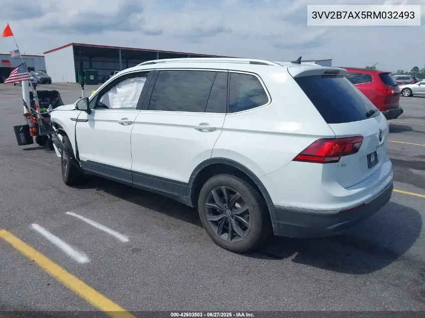 2024 Volkswagen Tiguan 2.0T Se/2.0T Wolfsburg Edition VIN: 3VV2B7AX5RM032493 Lot: 42603503