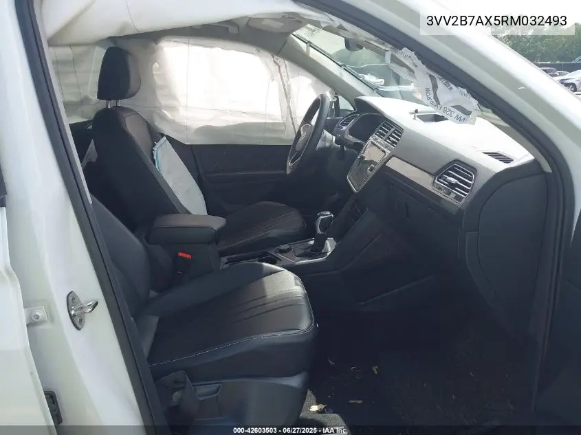 2024 Volkswagen Tiguan 2.0T Se/2.0T Wolfsburg Edition VIN: 3VV2B7AX5RM032493 Lot: 42603503