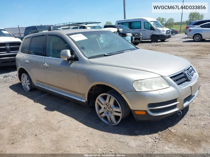2004 Volkswagen Touareg V8 VIN: WVGCM67L44D033856 Lot: 42142143