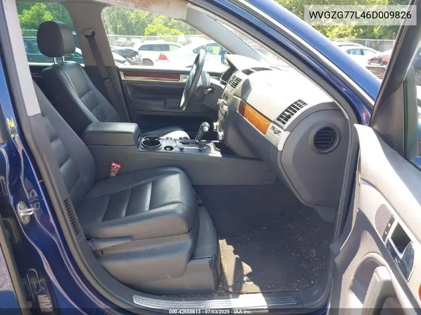 2006 Volkswagen Touareg V6 VIN: WVGZG77L46D009826 Lot: 42658613