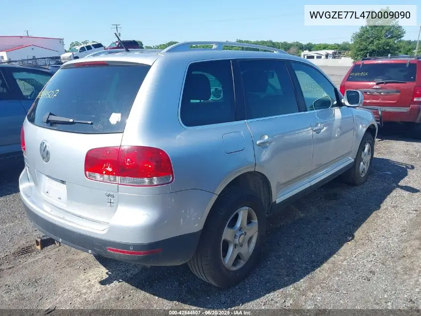 2007 Volkswagen Touareg V6 VIN: WVGZE77L47D009090 Lot: 42544507