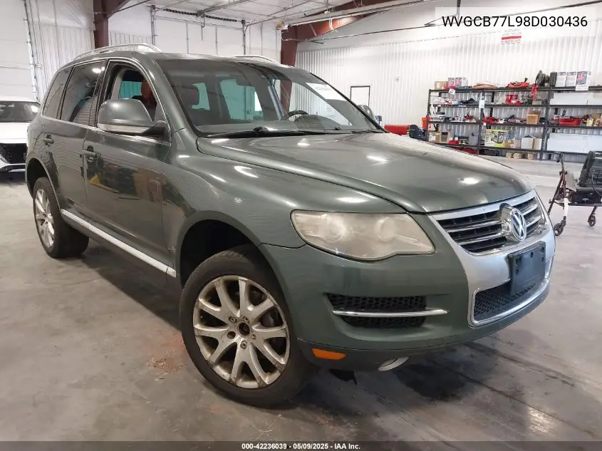 2008 Volkswagen Touareg 2 V8 Fsi VIN: WVGCB77L98D030436 Lot: 42236039