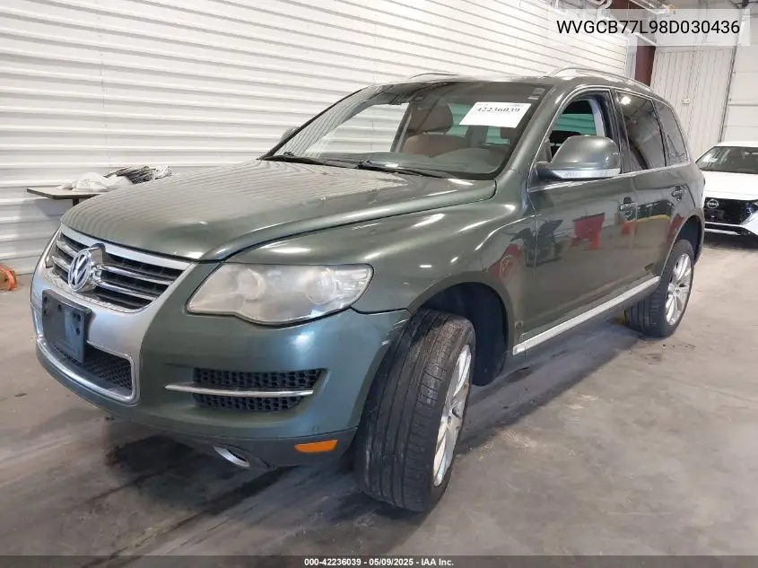 2008 Volkswagen Touareg 2 V8 Fsi VIN: WVGCB77L98D030436 Lot: 42236039