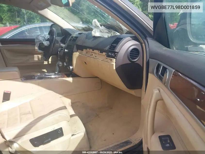 2008 Volkswagen Touareg 2 Vr6 Fsi VIN: WVGBE77L98D001859 Lot: 42352657