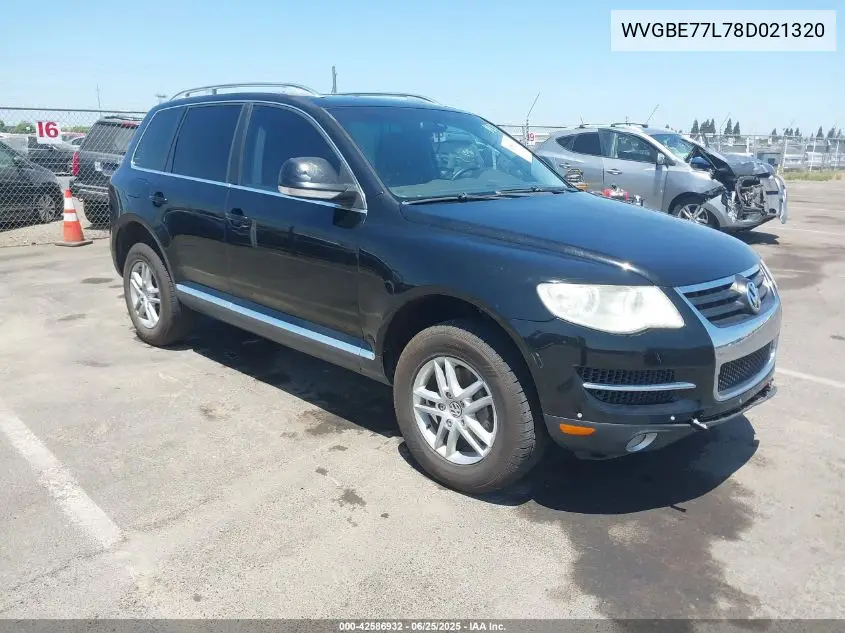 2008 Volkswagen Touareg 2 Vr6 Fsi VIN: WVGBE77L78D021320 Lot: 42586932