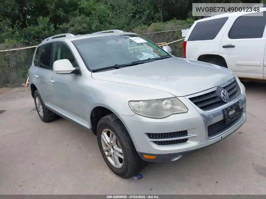 2009 Volkswagen Touareg 2 Vr6 Fsi VIN: WVGBE77L49D012348 Lot: 42655999