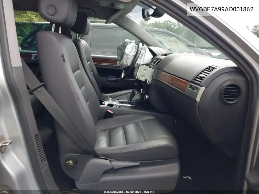 2010 Volkswagen Touareg Vr6 Fsi VIN: WVGBF7A99AD001862 Lot: 42652684