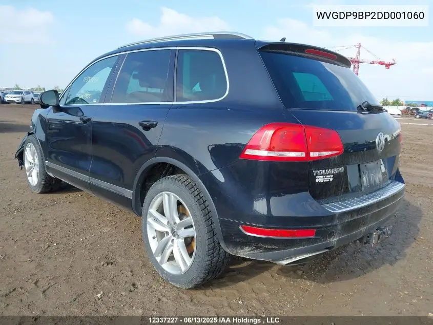 wvgdp9bp2dd001060 WVGDP9BP2DD001060 2013 Volkswagen Touareg 3.0 Tdi Comfortline/3.0 Tdi Highline