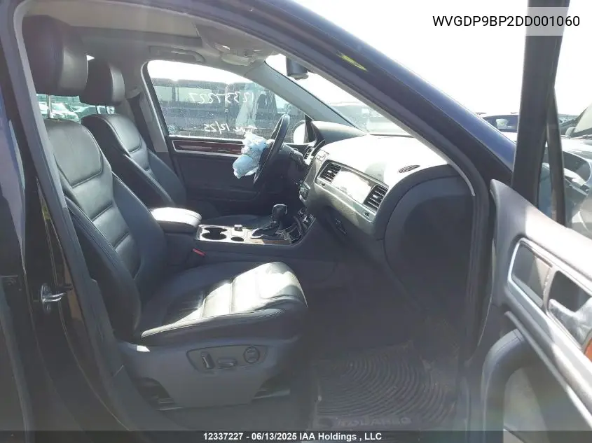 wvgdp9bp2dd001060 WVGDP9BP2DD001060 2013 Volkswagen Touareg 3.0 Tdi Comfortline/3.0 Tdi Highline