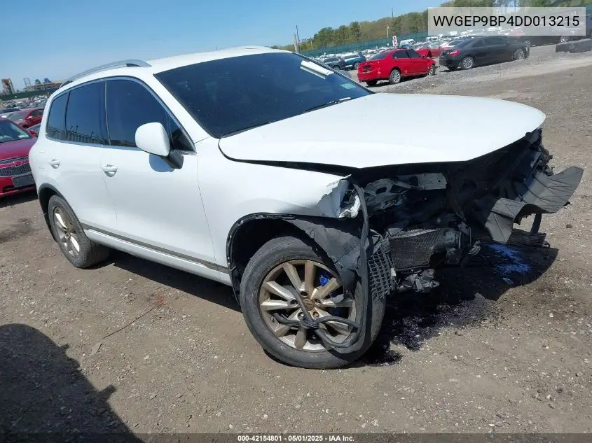 2013 Volkswagen Touareg Tdi Sport VIN: WVGEP9BP4DD013215 Lot: 42154801