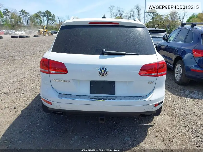 2013 Volkswagen Touareg Tdi Sport VIN: WVGEP9BP4DD013215 Lot: 42154801