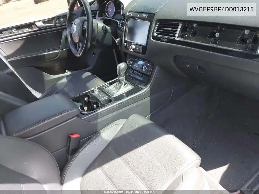 2013 Volkswagen Touareg Tdi Sport VIN: WVGEP9BP4DD013215 Lot: 42154801