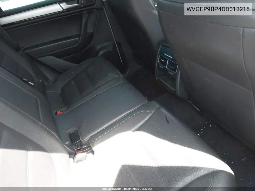 2013 Volkswagen Touareg Tdi Sport VIN: WVGEP9BP4DD013215 Lot: 42154801