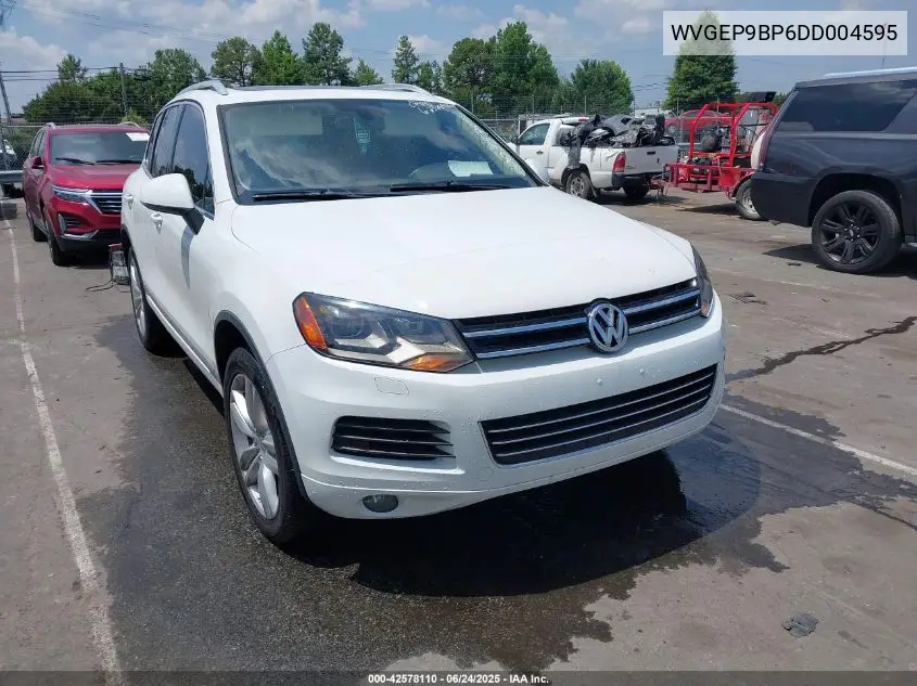 2013 Volkswagen Touareg Tdi Executive VIN: WVGEP9BP6DD004595 Lot: 42578110