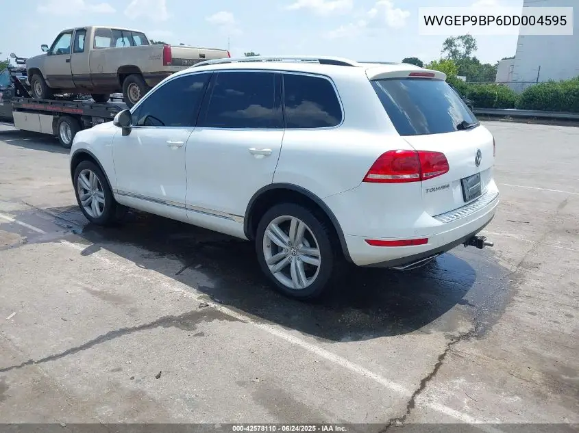 2013 Volkswagen Touareg Tdi Executive VIN: WVGEP9BP6DD004595 Lot: 42578110