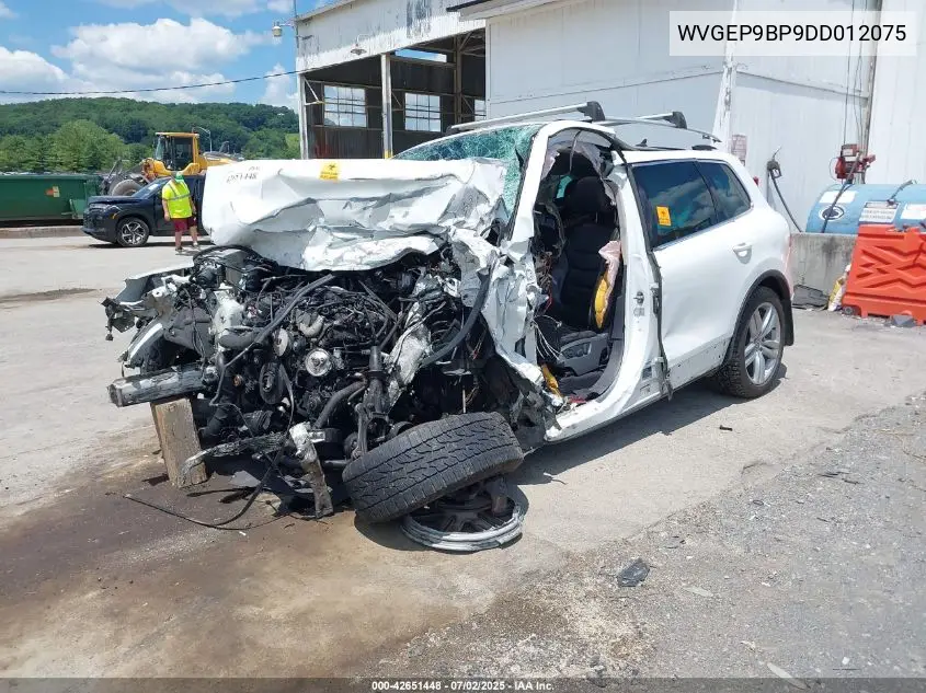 2013 Volkswagen Touareg Tdi Executive VIN: WVGEP9BP9DD012075 Lot: 42651448