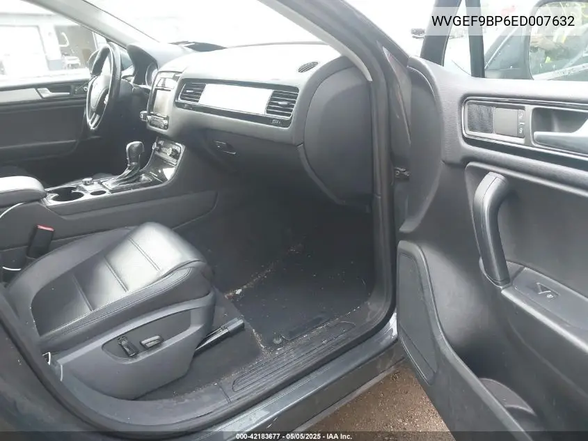 2014 Volkswagen Touareg 3.6L Sport VIN: WVGEF9BP6ED007632 Lot: 42183677