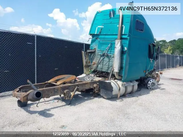 2005 Volvo Vn L VIN: 4V4NC9TH65N372136 Lot: 12323059