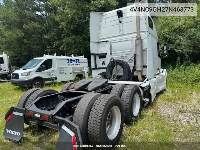 2007 Volvo Vn Vnl VIN: 4V4NC9GH27N463773 Lot: 42591267