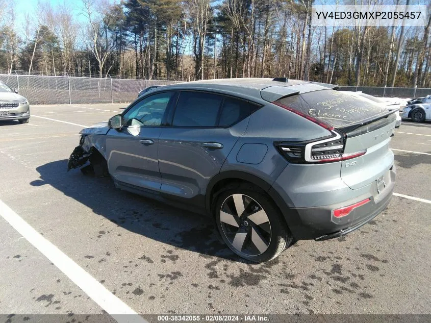 2023 Volvo C40 Recharge Pure Electric Twin Ultimate VIN: YV4ED3GMXP2055457 Lot: 38342055