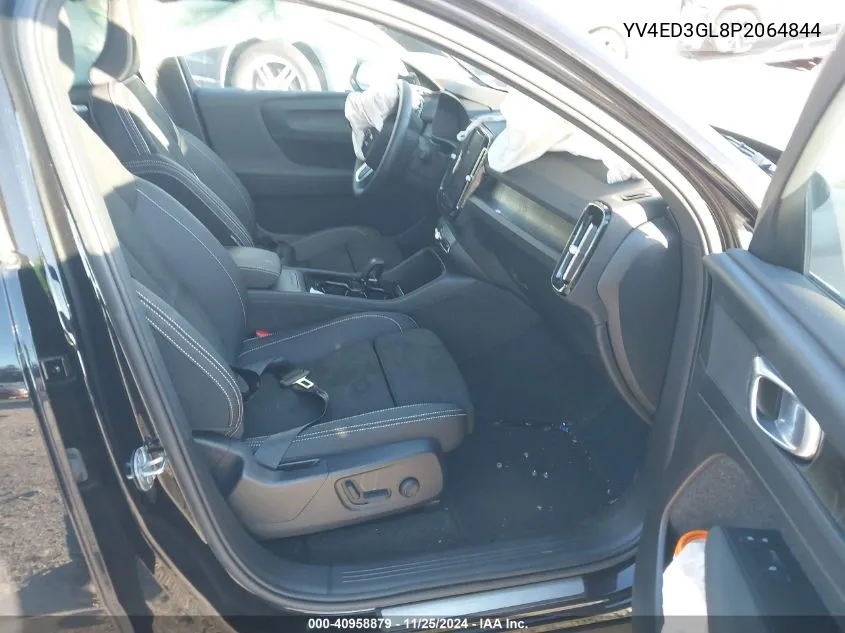 2023 Volvo C40 Recharge Pure Electric Twin Plus VIN: YV4ED3GL8P2064844 Lot: 40958879