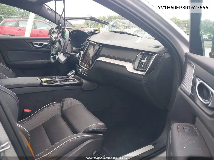 2024 Volvo V60 Recharge Plug-In Hybrid T8 Polestar Engineered VIN: YV1H60EP8R1627666 Lot: 42694796
