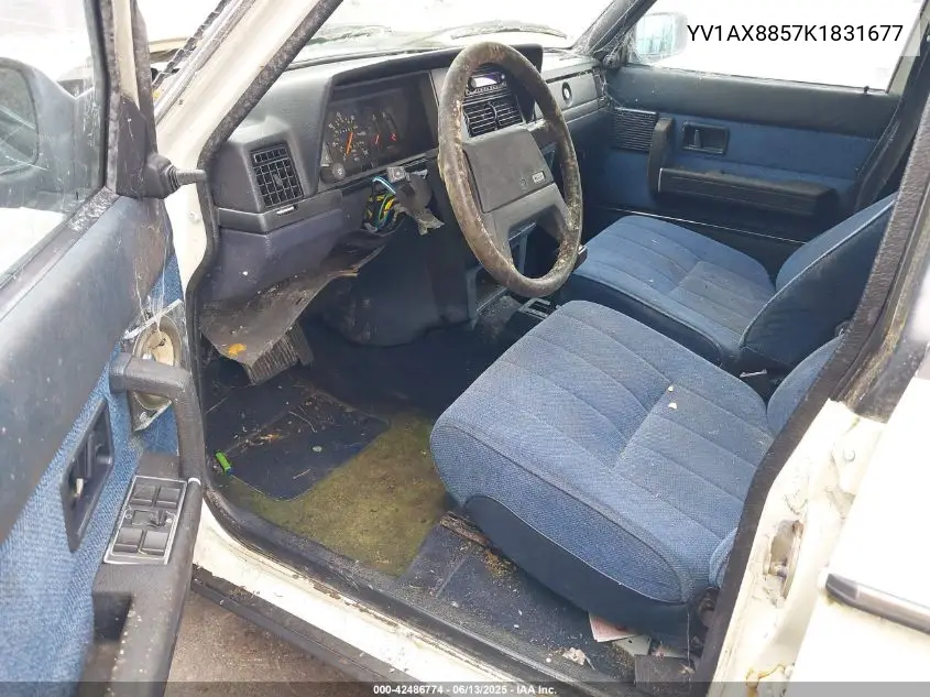 1989 Volvo 245 Dl/Gl VIN: YV1AX8857K1831677 Lot: 42486774