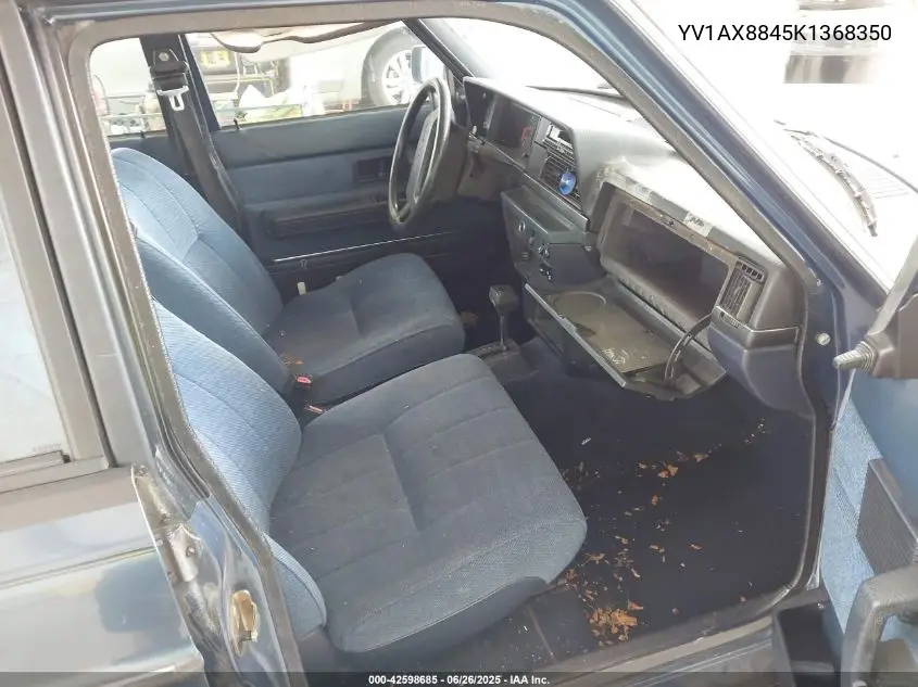 1989 Volvo 244 Dl/Gl VIN: YV1AX8845K1368350 Lot: 42598685
