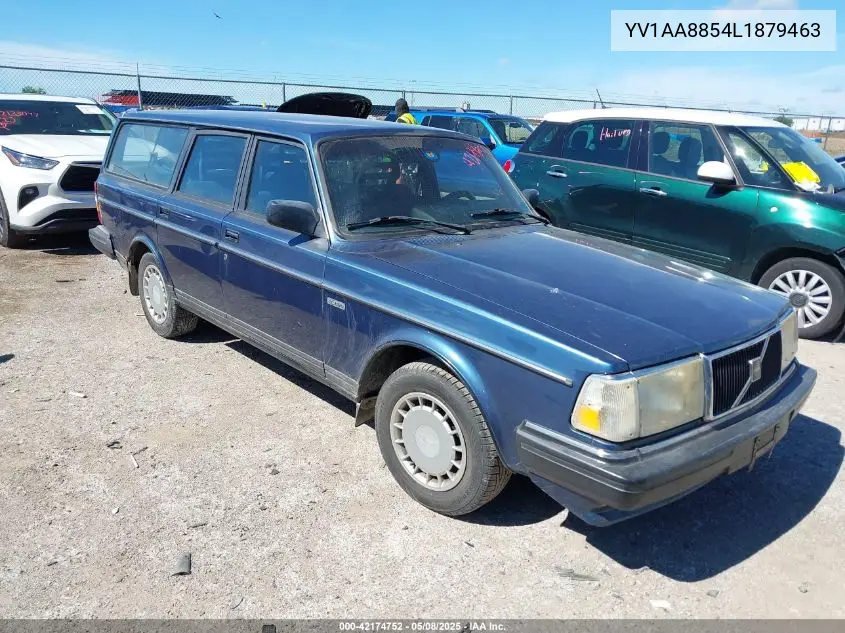 1990 Volvo 240 Dl VIN: YV1AA8854L1879463 Lot: 42174752