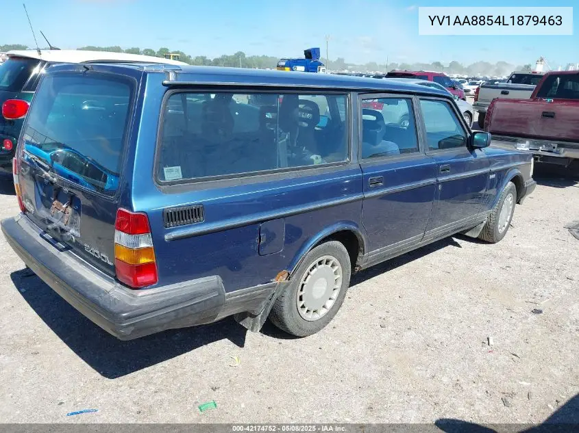 1990 Volvo 240 Dl VIN: YV1AA8854L1879463 Lot: 42174752