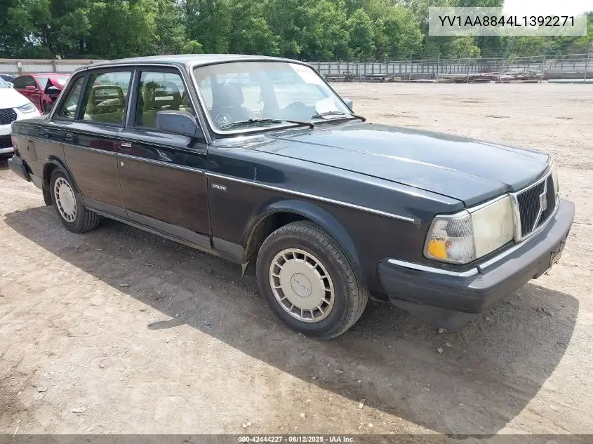1990 Volvo 240 Dl VIN: YV1AA8844L1392271 Lot: 42444227