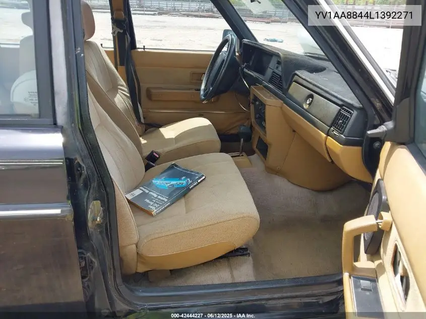 1990 Volvo 240 Dl VIN: YV1AA8844L1392271 Lot: 42444227