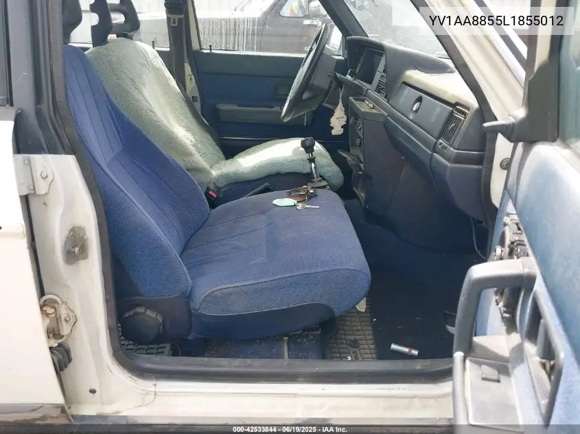 1990 Volvo 240 Dl VIN: YV1AA8855L1855012 Lot: 42533844
