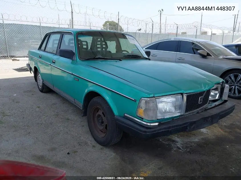 1991 Volvo 240 VIN: YV1AA8844M1448307 Lot: 42550851
