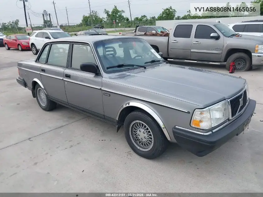 1992 Volvo 240 Gl VIN: YV1AS8808N1465056 Lot: 42313151