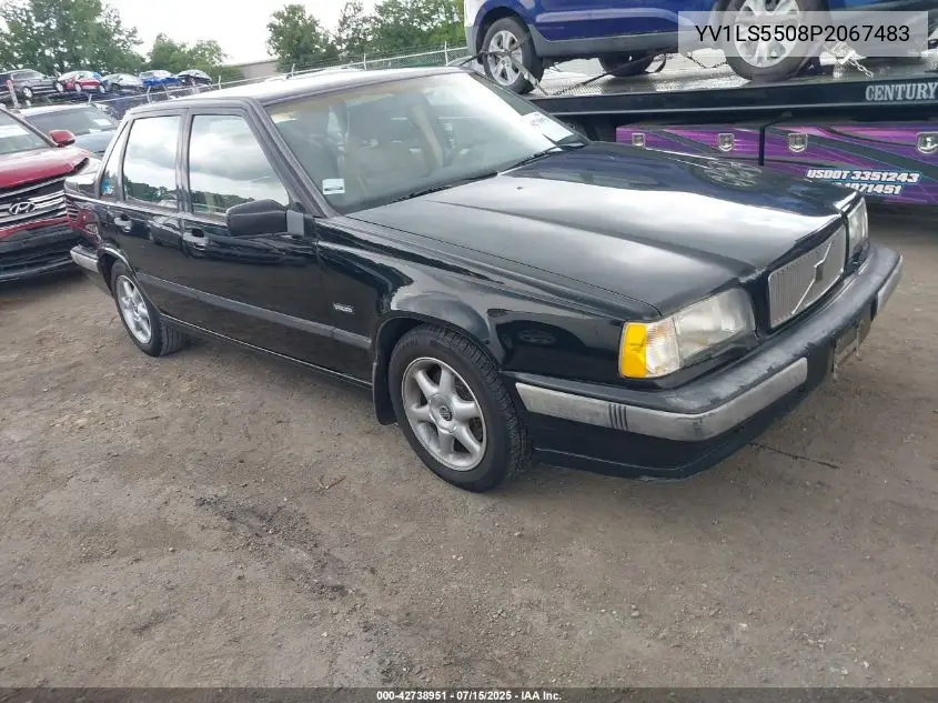 1993 Volvo 850 VIN: YV1LS5508P2067483 Lot: 42738951