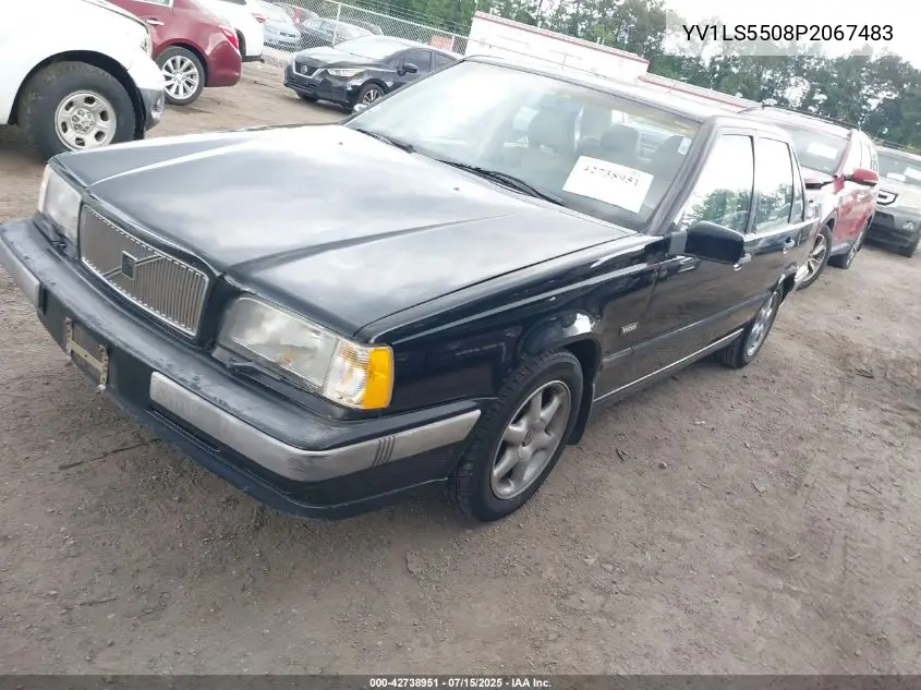 1993 Volvo 850 VIN: YV1LS5508P2067483 Lot: 42738951