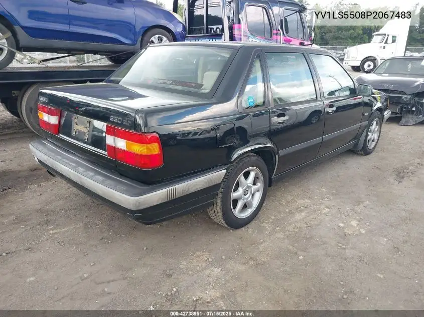 1993 Volvo 850 VIN: YV1LS5508P2067483 Lot: 42738951