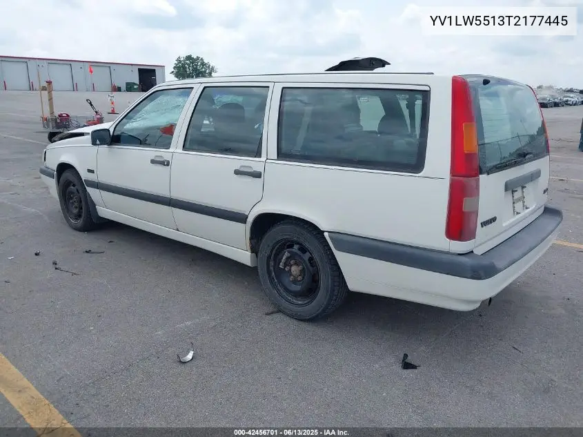 1996 Volvo 850 Glt VIN: YV1LW5513T2177445 Lot: 42456701