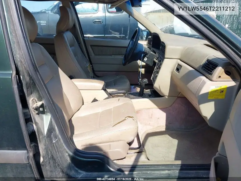 1996 Volvo 850 Glt VIN: YV1LW5546T2211212 Lot: 42734854