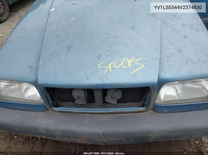 1997 Volvo 850 Gt VIN: YV1LS5544V2374830 Lot: 42717689