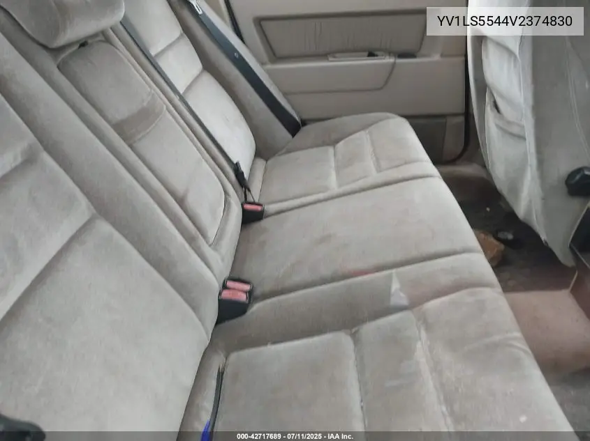 1997 Volvo 850 Gt VIN: YV1LS5544V2374830 Lot: 42717689