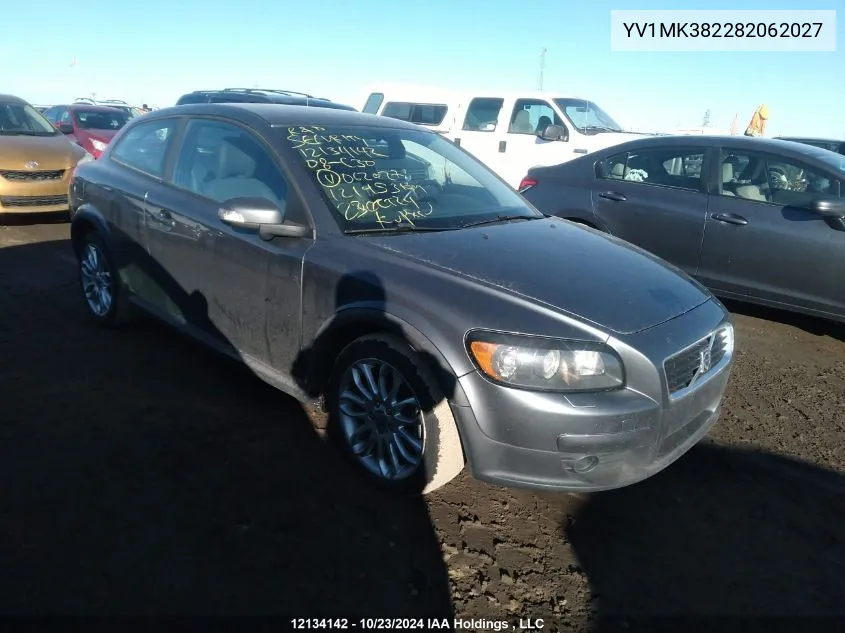 2008 Volvo C30 VIN: YV1MK382282062027 Lot: 12134142